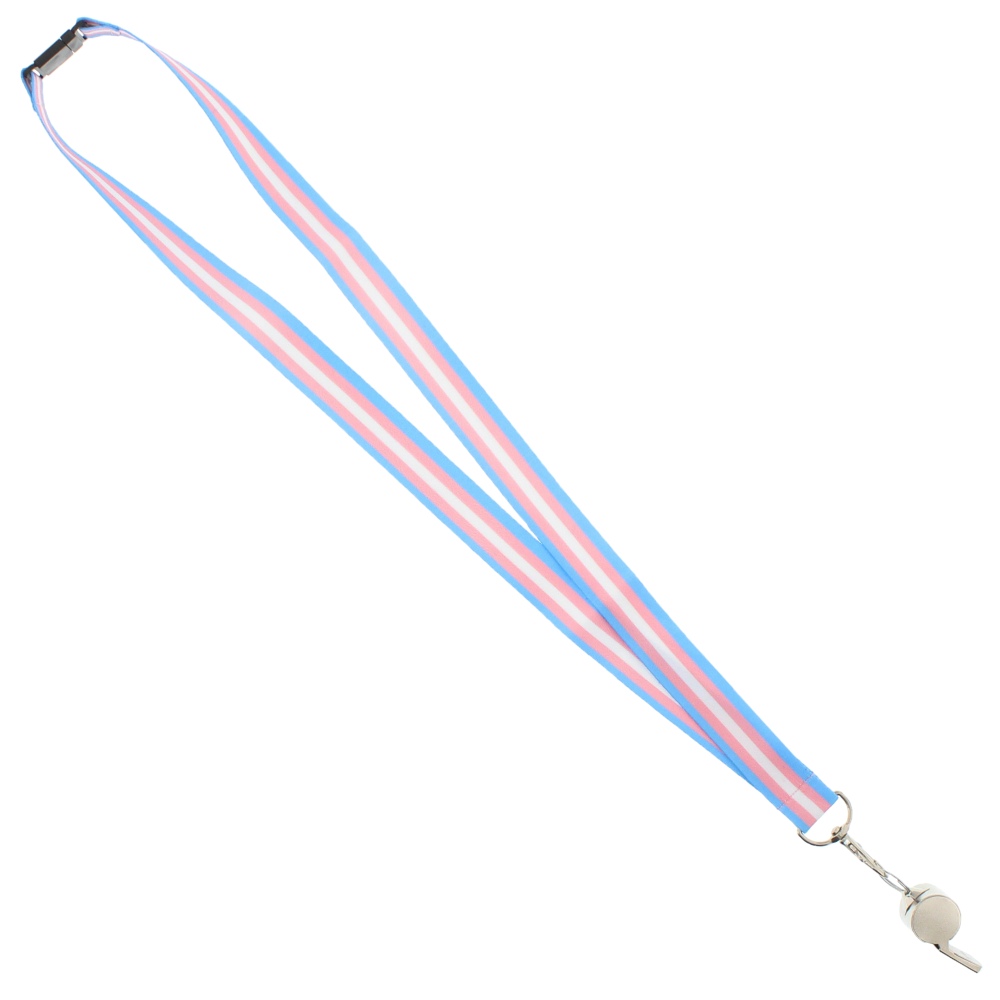 Zac's Alter Ego - Transgender Cordon/Lanyard - avec sifflet - Multicolore